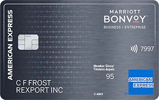加拿大marriottbonvoy万豪amex商业信用卡