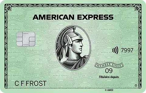Amex绿卡信用卡